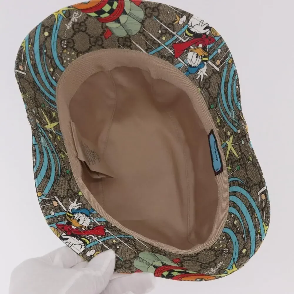 Gucci GG Supreme Disney Donald Duck Hat Beige